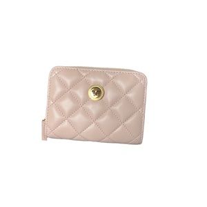 Versace leather compact wallet